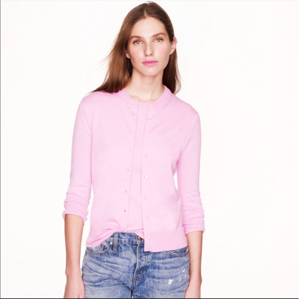 J Crew Jackie Cardigan & Shell sold as a pair